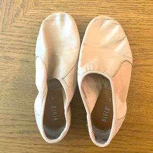 Leather Elasta Jazz Booties Size 5